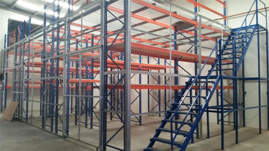 AAS Storage Solutions - Racking System With Fences